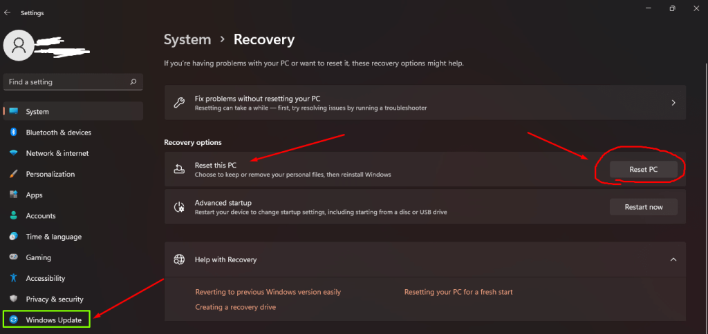 How to Factory Reset an HP Laptop (Step by Step Guide) 2 HP Laptop Windows 11 Reset This PC option