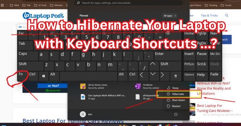 How to Enable Hibernate Mode in Your Laptop with Keyboard Shortcuts