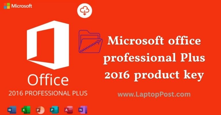 Latest Collection Of Microsoft Office 2016 Product Key