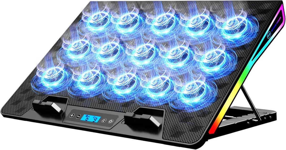 How to Pick the Right 16-inch 16:10 Laptop Cooling Pad Size 3 16:10 laptop cooling pad size comparison