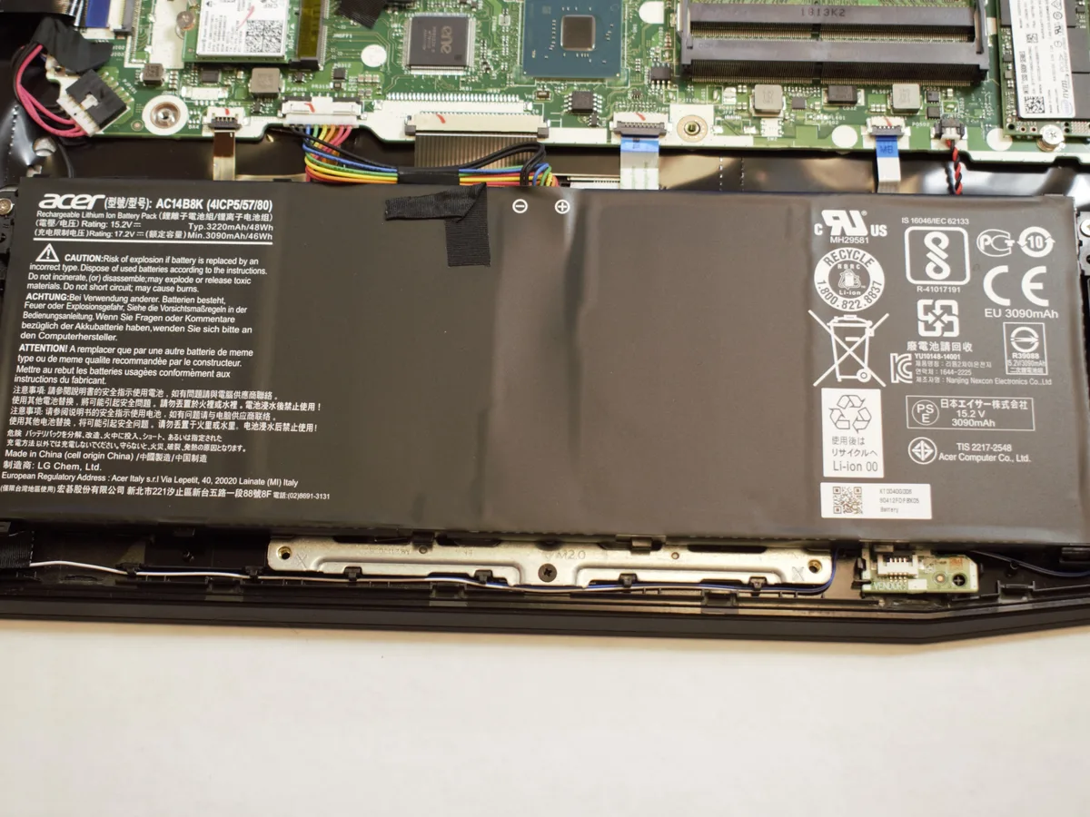 how to replace battery on acer nitro 5 gaming laptop 4 Acer Nitro 5 battery repair tools
