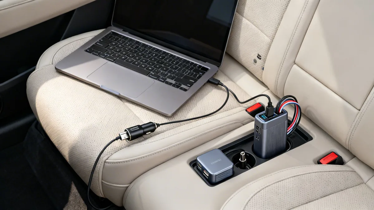 can you leave a laptop charging in a hot car during summer mt8c244q