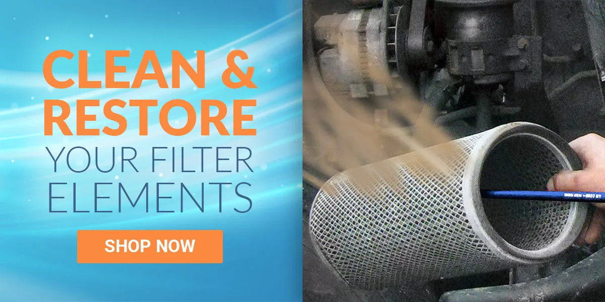 cooling pad filter compressed air cleaning