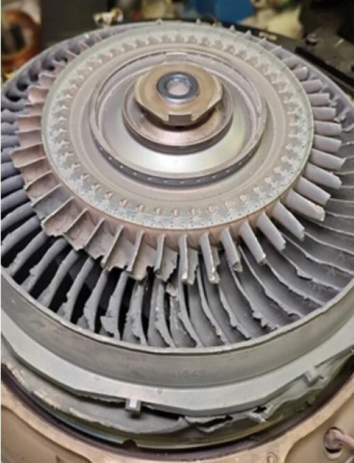 cooling pad intake turbine cleaning damage