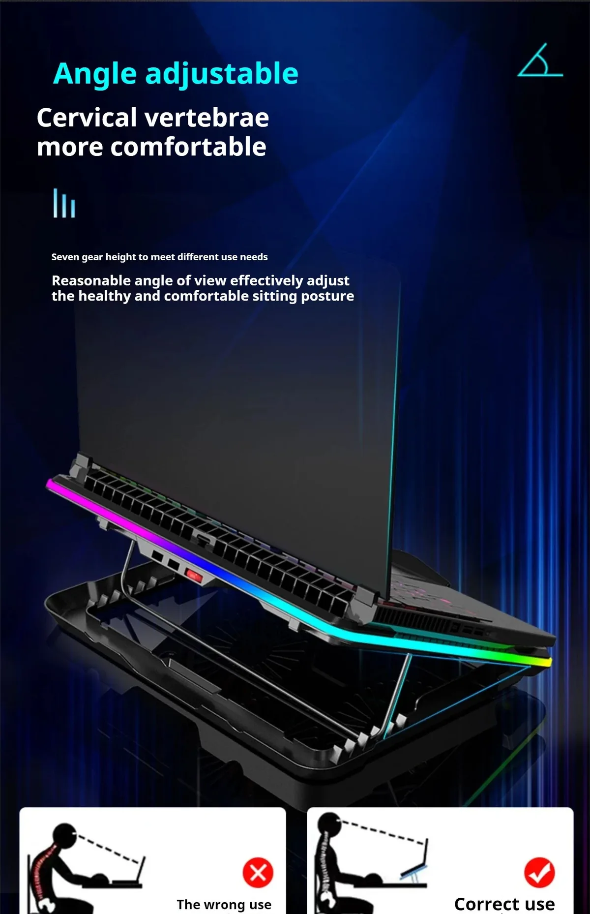 Can You Use an External Keyboard with Elevated Cooling Pads? 4 cooling pad keyboard overhang mistake
