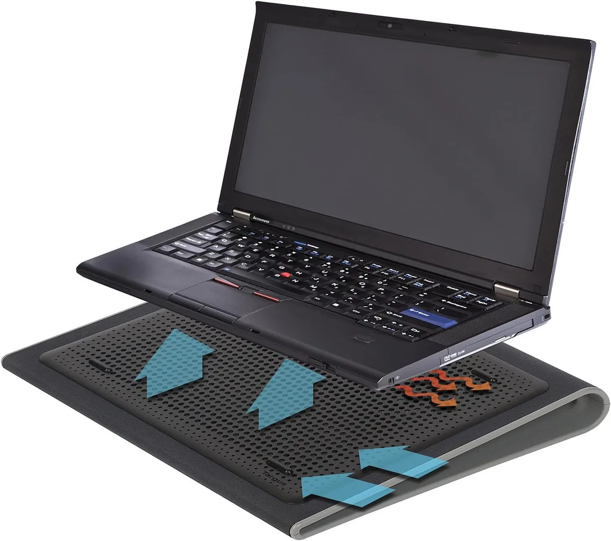 Why Is Your Laptop Cooling Pad Actually Making Temps Hotter? 4 cooling pad placed on soft uneven surface