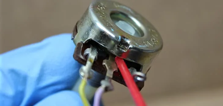 Why Is My Cooling Pad Speed Dial Potentiometer Not Working? 5 cooling pad potentiometer contact cleaning