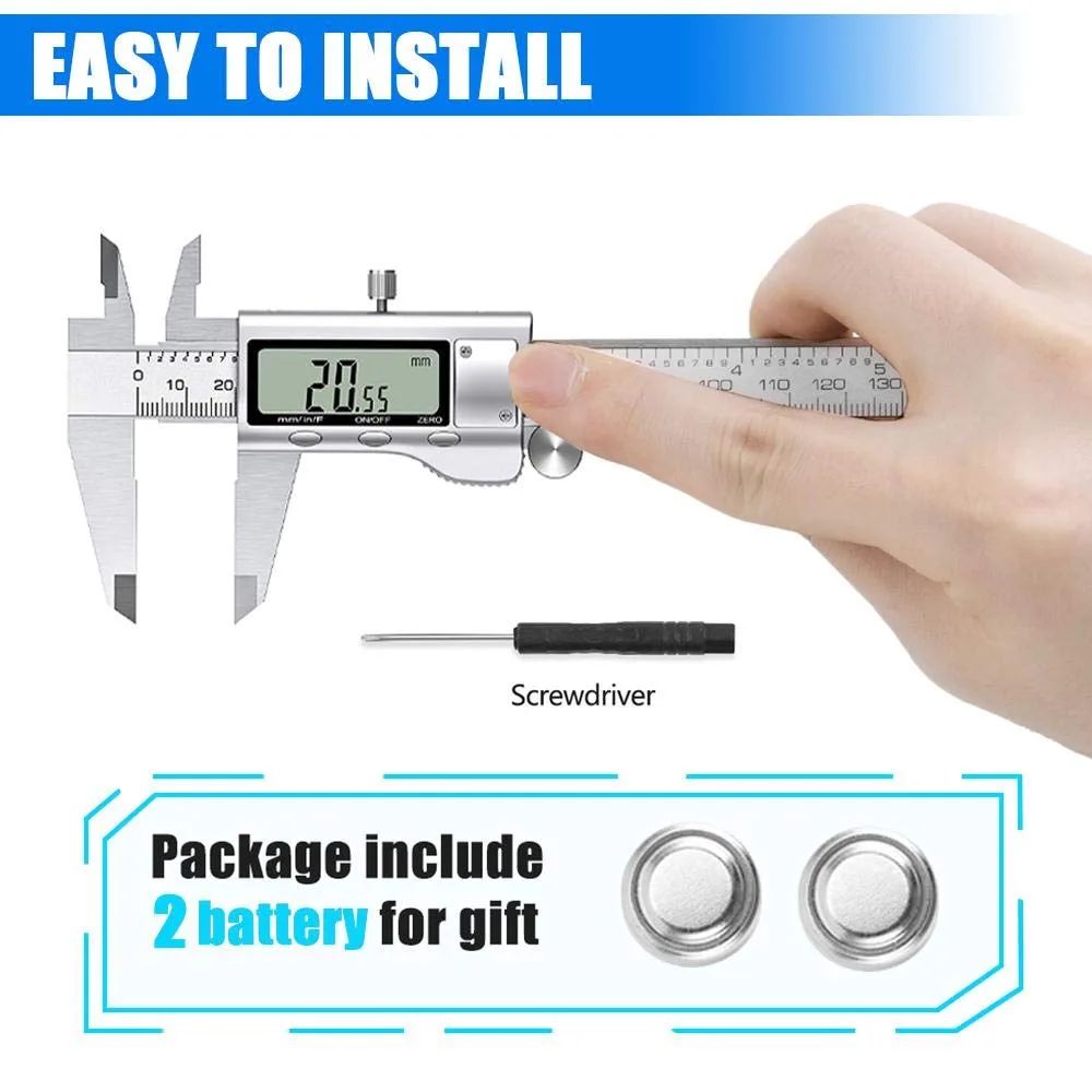 digital caliper measurement
