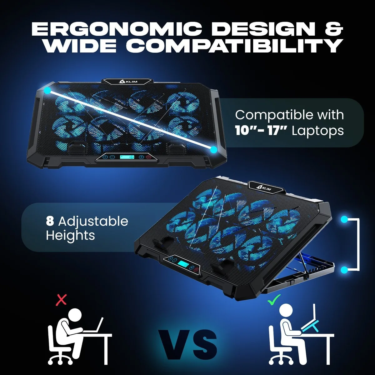 how to modify a cooling pad to align fans directly with laptop vents