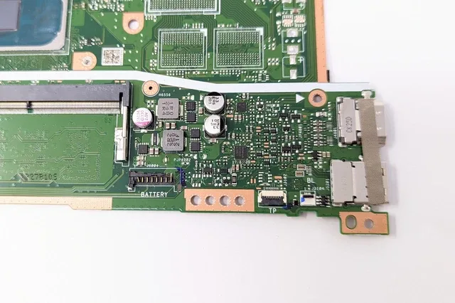 how to replace battery connector cable on motherboard mt8bdvy9