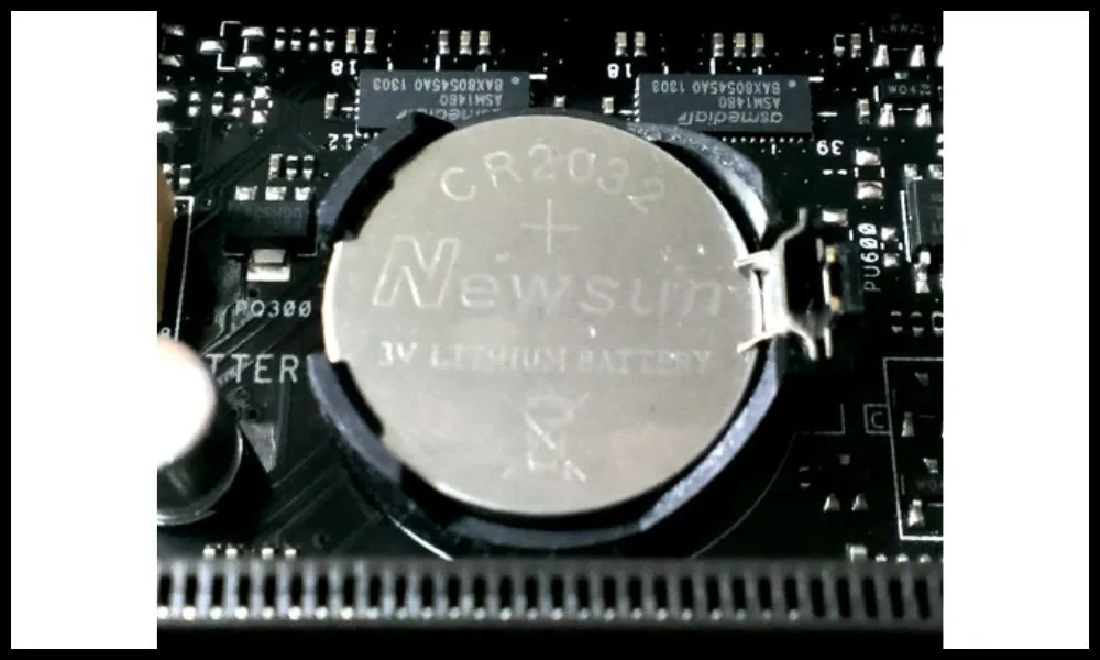 How to Replace Laptop CMOS RTC Coin Battery on Motherboard 4 How to Replace Laptop CMOS RTC Coin Battery on Motherboard