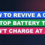 How to Revive a 0V Laptop Battery That Won't Charge At All