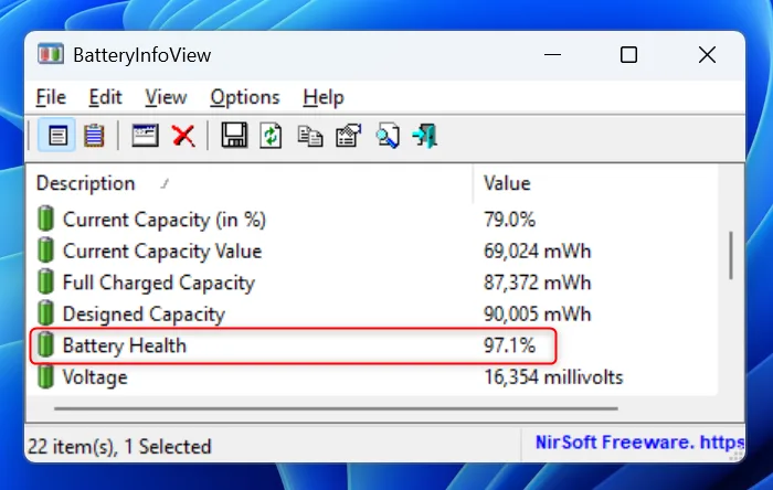 How to Test Your Laptop Battery Health with BatteryInfoView 2 How to Test Your Laptop Battery Health with BatteryInfoView