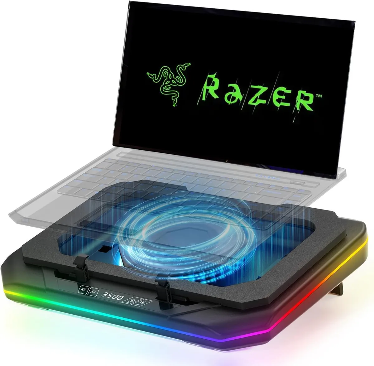 how to use cooling pad with razer blade unibody aluminum chassis