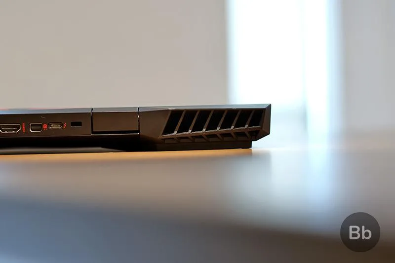 HP Omen rear exhaust vent position variants