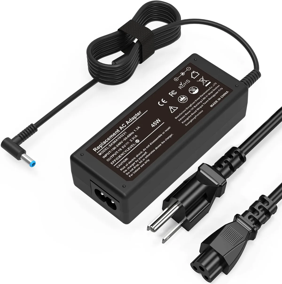 laptop charger safety certification mark