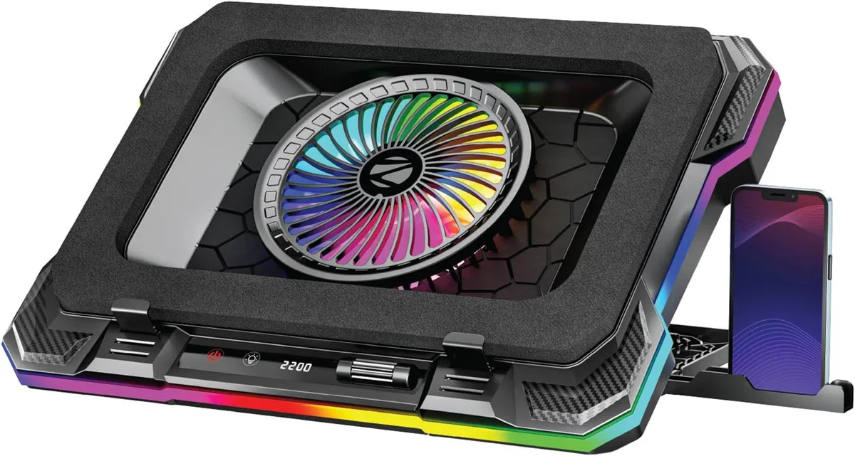 laptop cooling pad fan size compatibility