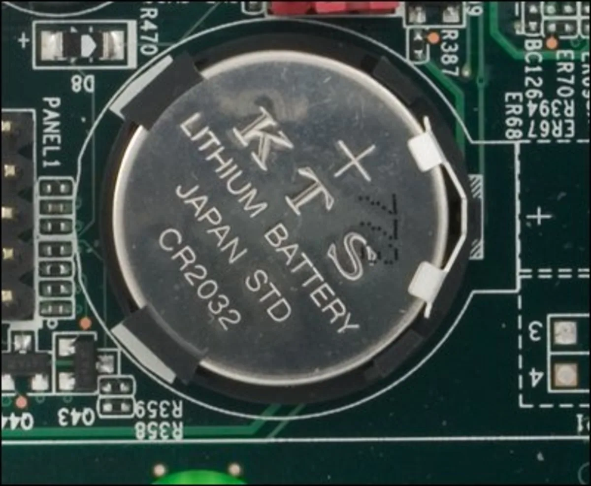 laptop real-time clock RTC circuit