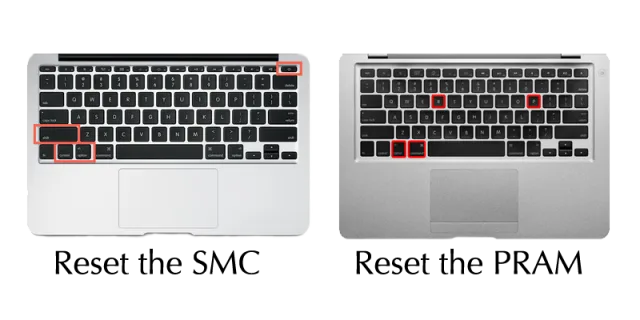 MacBook SMC reset procedure