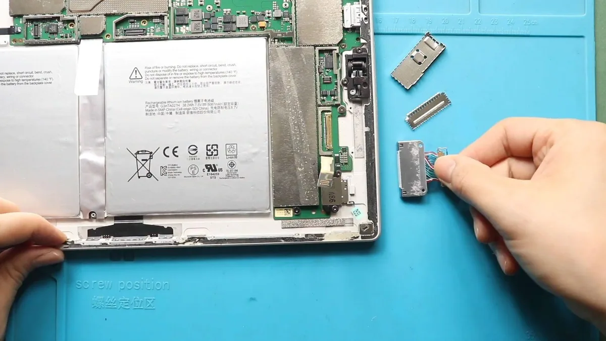 Surface Pro charging port cleaning