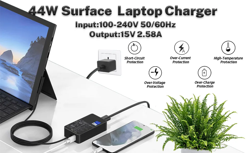 unsafe soft surface laptop charging